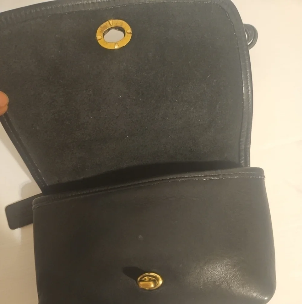 Vintage Coach Casino Bag 9924 Black